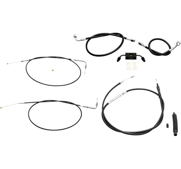 LA CHOPPERS Bowdenzüge für Harley Davidson XL 1200 X ABS 2014-2022