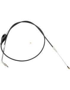 Schwarzes Vinyl-ummanteltes, geflochtenes Gaszugkabel für...