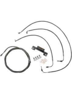 Standard Schwarz Vinyl Lenkerzug/Bremsleitung Kit
