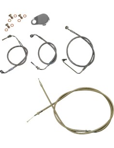 Standard Edelstahl-ummanteltes Lenkerzug-/Bremsleitungskit
