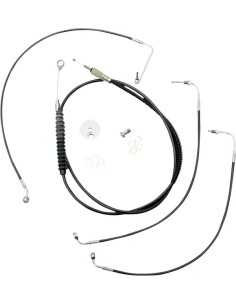 Standard Schwarz Vinyl Lenkerzug/Bremsleitung Kit