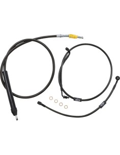 Standard Midnight geflochtenes Lenker-/Bremsleitungs-Kit