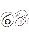 Komplettes Schwarzes Vinyl-Geflochtenes...