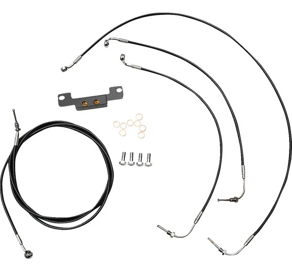 LA CHOPPERS Bowdenzüge für Harley Davidson FLHTK 1868 ABS 2021-2024