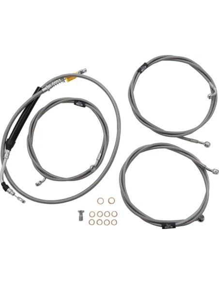 LA CHOPPERS Bowdenzüge für Harley Davidson FLHTK 1868 ABS 2021-2024