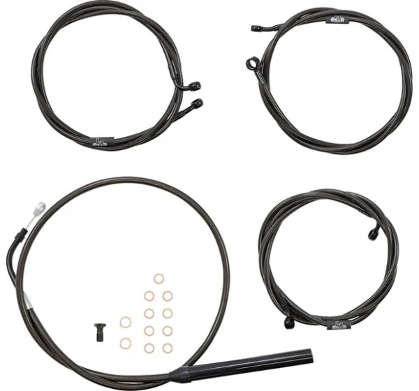 LA CHOPPERS Bowdenzüge für Harley Davidson FLHTK 1868 ABS 2021-2024