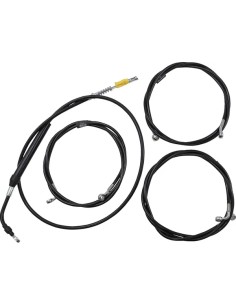Standard Schwarz Vinyl Lenkerzug/Bremsleitung Kit