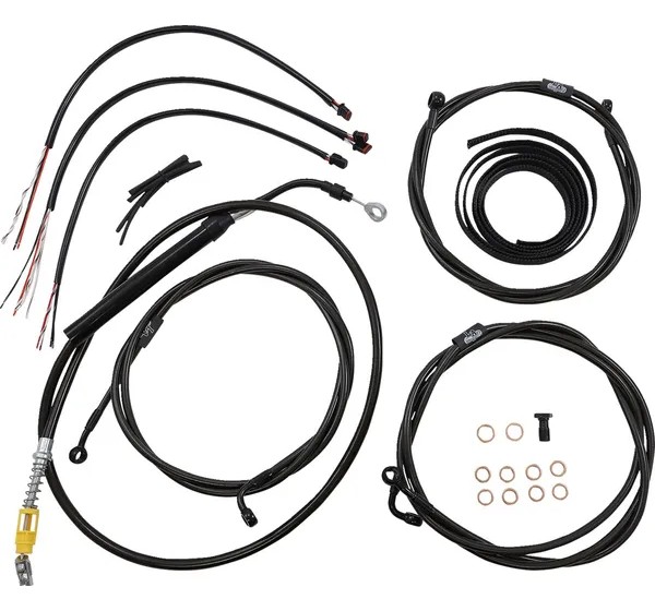 LA CHOPPERS Bowdenzüge für Harley Davidson FLHTK 1868 ABS 2021-2024