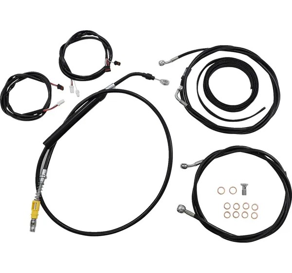 LA CHOPPERS Bowdenzüge für Harley Davidson FLHTK 1868 ABS 2021-2024
