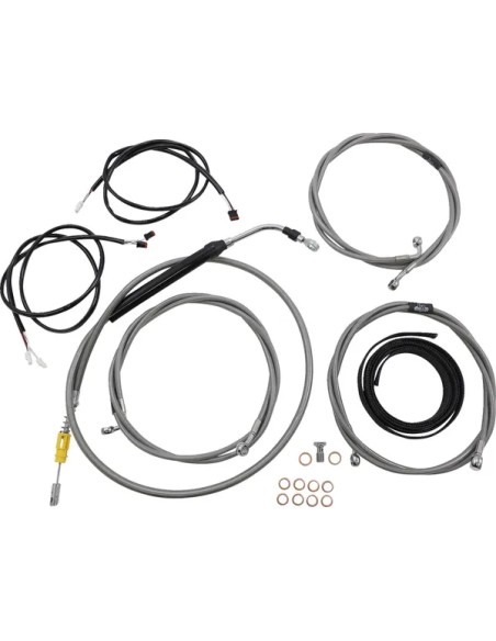 LA CHOPPERS Bowdenzüge für Harley Davidson FLHTK 1868 ABS 2021-2024