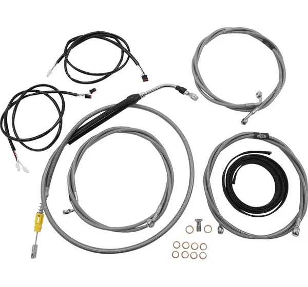 LA CHOPPERS Bowdenzüge für Harley Davidson FLHTK 1868 ABS 2021-2024