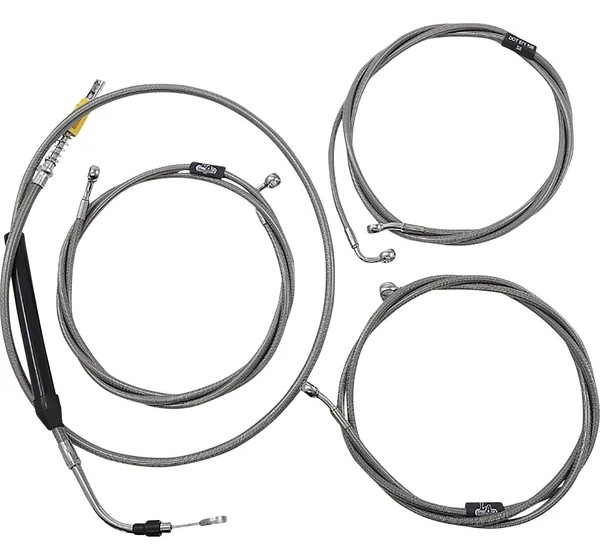 LA CHOPPERS Bowdenzüge für Harley Davidson FLHRXS 1868 ABS 2021-2024