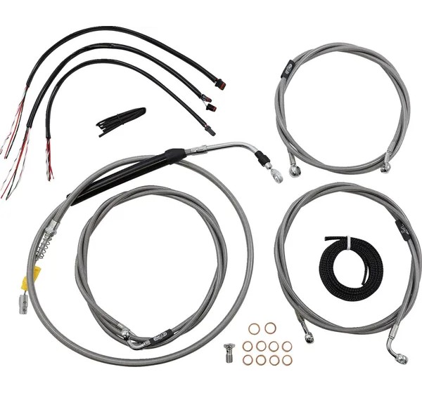LA CHOPPERS Bowdenzüge für Harley Davidson FLHRXS 1868 ABS 2021-2024