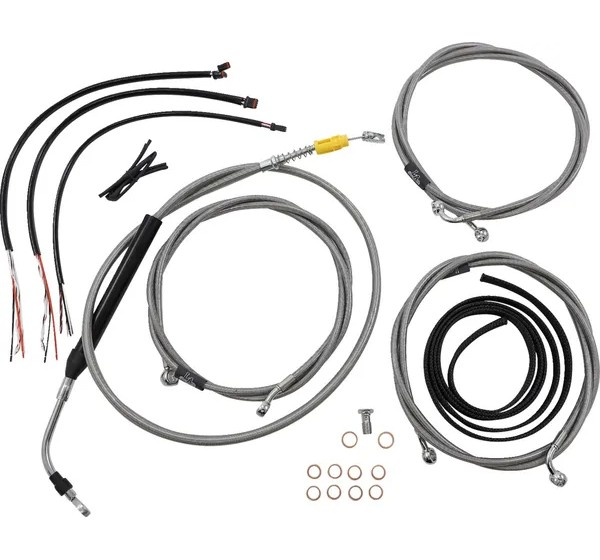 LA CHOPPERS Bowdenzüge für Harley Davidson FLHRXS 1868 ABS 2021-2024