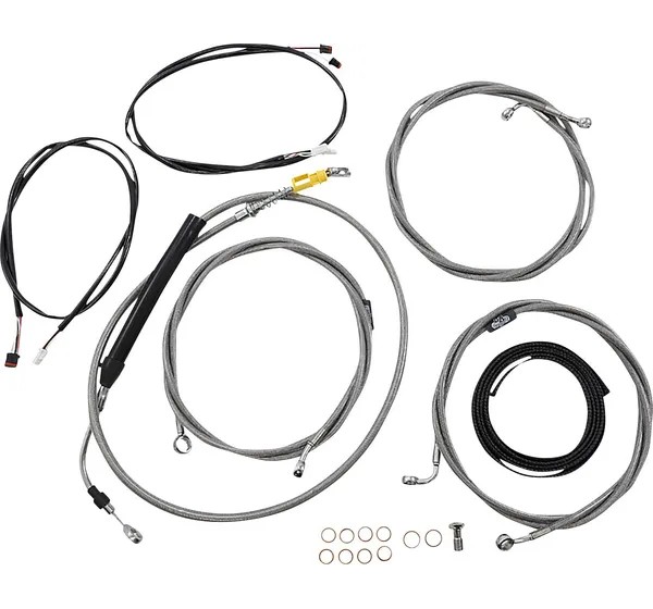 LA CHOPPERS Bowdenzüge für Harley Davidson FLHRXS 1868 ABS 2021-2024