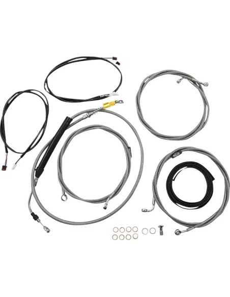 LA CHOPPERS Bowdenzüge für Harley Davidson FLHRXS 1868 ABS 2021-2024
