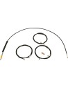 Standard Schwarz Vinyl Lenkerzug/Bremsleitung Kit