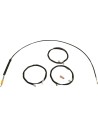 Standard Schwarz Vinyl Lenkerzug/Bremsleitung Kit