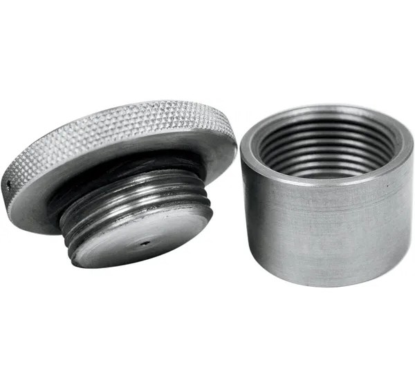 LA CHOPPERS Tankdeckel - GAS CAP W/BUNG WELDON RAW