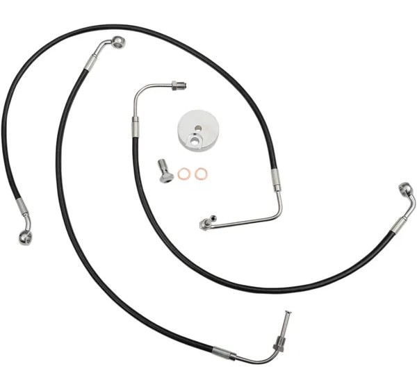 LA CHOPPERS Brems- & Kupplungsleitungen für Harley Davidson FLHTCUTG 1690 2010-2013