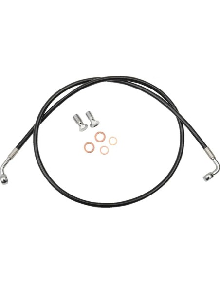 LA CHOPPERS Brems- & Kupplungsleitungen für Harley Davidson FLSTC 1450 2000-2006
