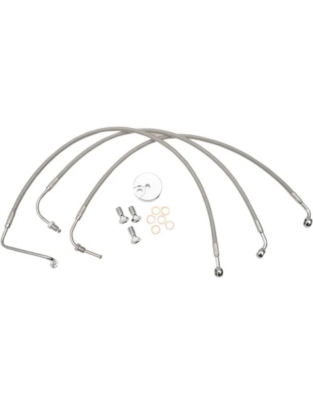 LA CHOPPERS Brems- & Kupplungsleitungen für Harley Davidson FLHR 1450 1999-2006