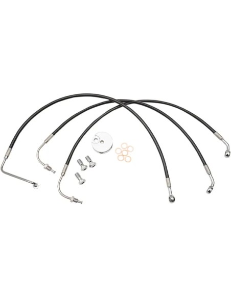 LA CHOPPERS Brems- & Kupplungsleitungen für Harley Davidson FLHR 1450 1999-2006