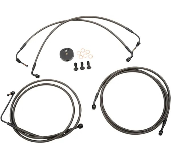 LA CHOPPERS Brems- & Kupplungsleitungen für Harley Davidson FLHTCUTG 1690 2009-2013