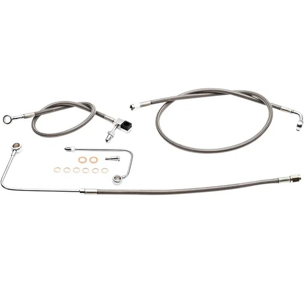 LA CHOPPERS Brems- & Kupplungsleitungen für Harley Davidson FLS 1690 2015-2017