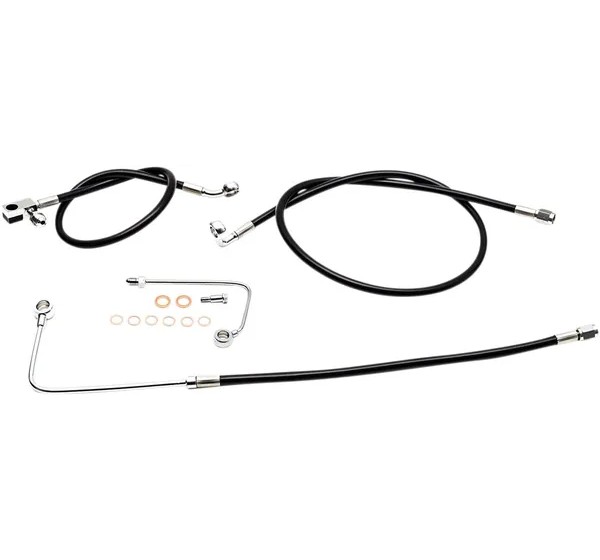 LA CHOPPERS Brems- & Kupplungsleitungen für Harley Davidson FLSTFB 1690 ABS 2015-2017