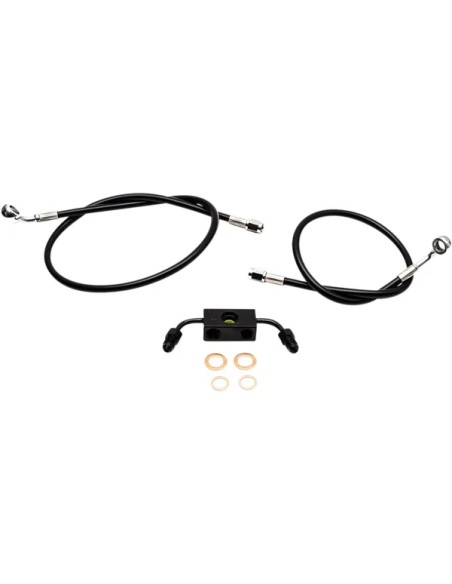 LA CHOPPERS Brems- & Kupplungsleitungen für Harley Davidson FXDB 1690 2014-2017