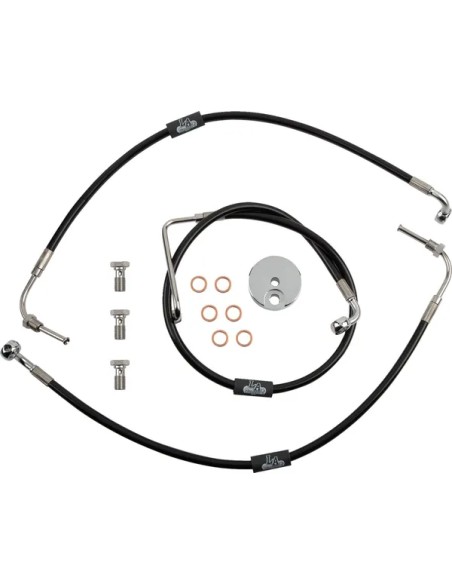 LA CHOPPERS Brems- & Kupplungsleitungen für Harley Davidson FXDF 1690 2012-2017