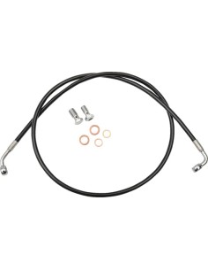 Schwarzes Geflochtenes Bremsleitungs-Kit