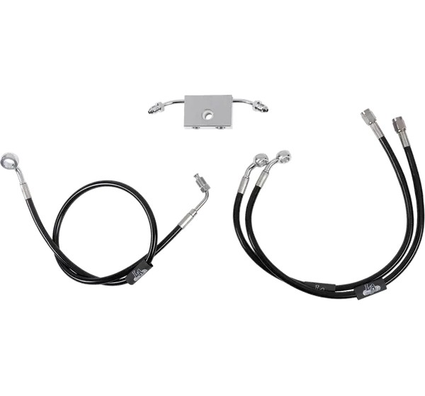 LA CHOPPERS Brems- & Kupplungsleitungen für Harley Davidson FLFBS 1868 ABS 2018-2024