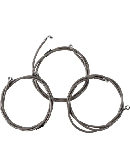 LA CHOPPERS Brems- & Kupplungsleitungen für Harley Davidson FLHXSE 1977 ABS 2023-2024