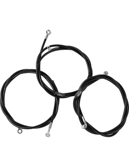 LA CHOPPERS Brems- & Kupplungsleitungen für Harley Davidson FLHXSE 1977 ABS 2023-2024