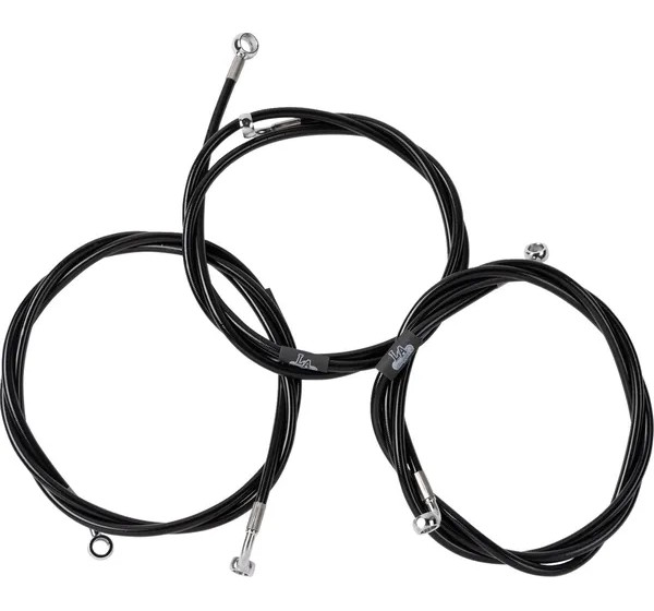 LA CHOPPERS Brems- & Kupplungsleitungen für Harley Davidson FLHXSE 1977 ABS 2023-2024