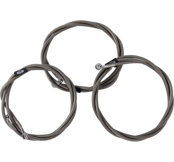 LA CHOPPERS Brems- & Kupplungsleitungen für Harley Davidson FLHXSE 1977 ABS 2023-2024