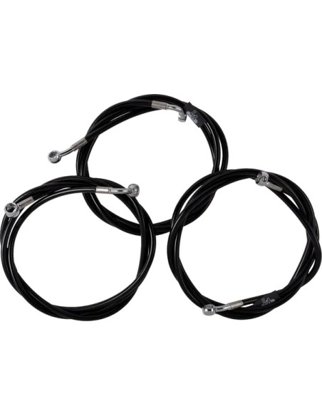LA CHOPPERS Brems- & Kupplungsleitungen für Harley Davidson FLHXSE 1977 ABS 2023-2024