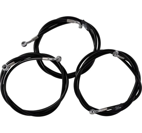 LA CHOPPERS Brems- & Kupplungsleitungen für Harley Davidson FLHXSE 1977 ABS 2023-2024