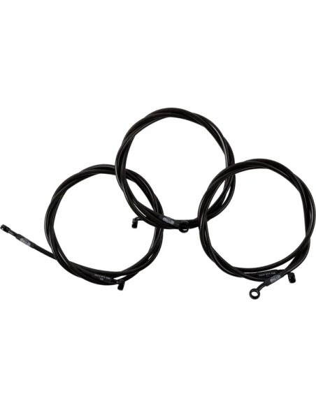 LA CHOPPERS Brems- & Kupplungsleitungen für Harley Davidson FLHXSE 1977 ABS 2023-2024