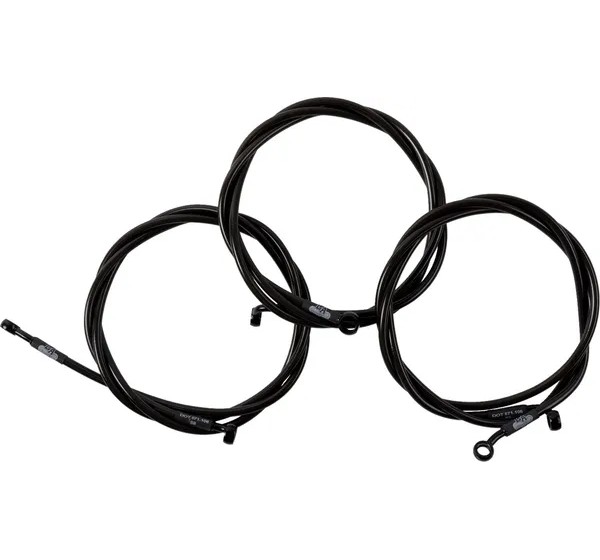 LA CHOPPERS Brems- & Kupplungsleitungen für Harley Davidson FLHXSE 1977 ABS 2023-2024