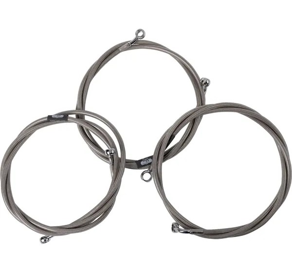 LA CHOPPERS Brems- & Kupplungsleitungen für Harley Davidson FLHXSE 1977 ABS 2023-2024
