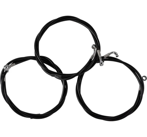 LA CHOPPERS Brems- & Kupplungsleitungen für Harley Davidson FLHXSE 1977 ABS 2023-2024
