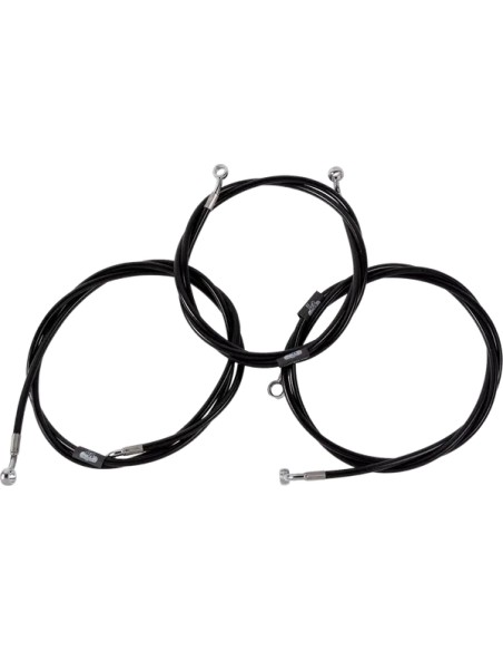 LA CHOPPERS Brems- & Kupplungsleitungen für Harley Davidson FLHXSE 1977 ABS 2023-2024