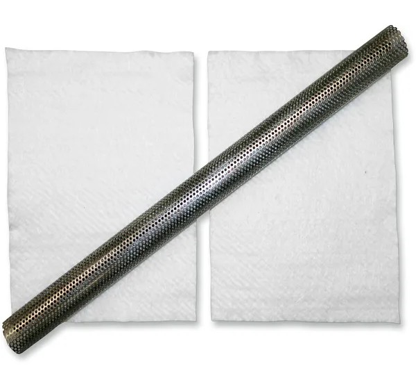 LA CHOPPERS Dämpfereinsätze & Einsätze - BAFFLE W/PACK 1.375X24