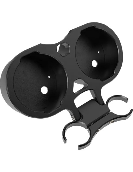 LA CHOPPERS Verbinder & Anschlüsse - GAUGE MOUNT T-BAR DUAL 1.25 BL