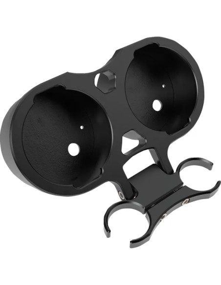 LA CHOPPERS Verbinder & Anschlüsse - GAUGE MOUNT T-BAR DUAL 1.5 BLA