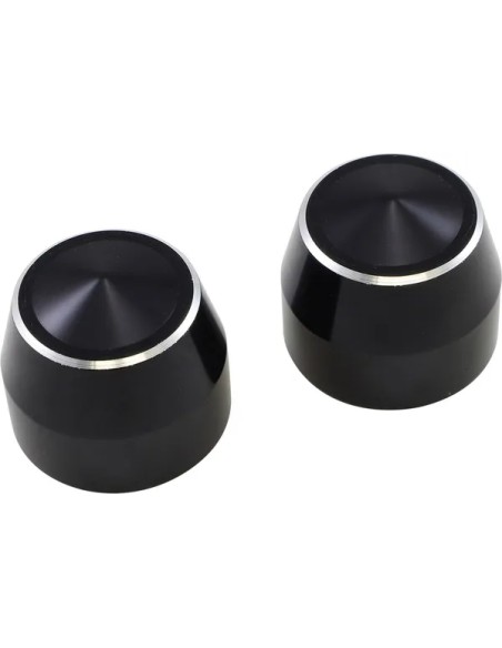 ACCUTRONIX Montagematerial & Zubehör - CAPS AXLE ELITE BLK 25MM