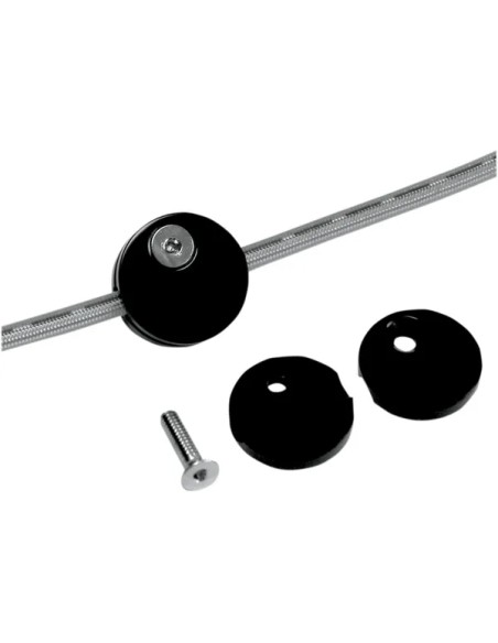 ACCUTRONIX Montagematerial & Zubehör - CLAMP BRAKE LINE BLK